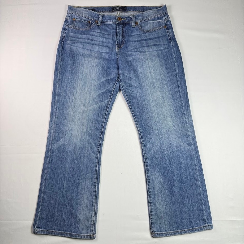 Lucky Brand Easy Rider Medium Wash Bootcut Jeans Blue Mid Rise Size 12/31